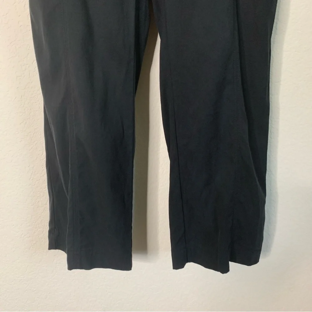 Lululemon womens black perfectly Poised short sleeve jumpsuit 8